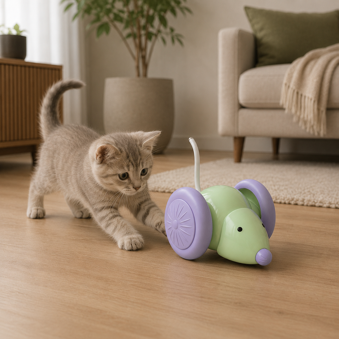Why Every Cat Owner Should Consider an Automatic Rolling Mouse Toy