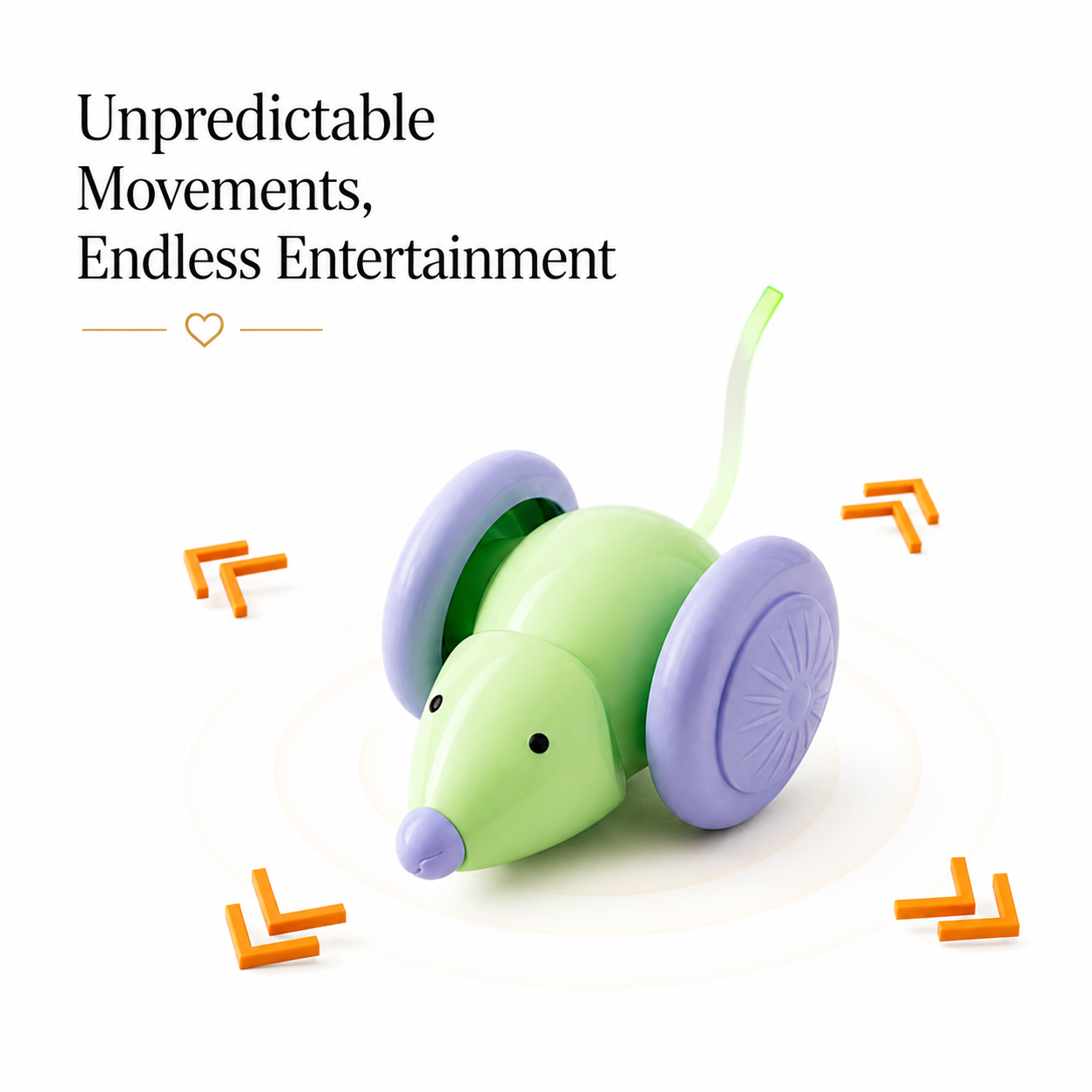 Automatic Rolling Mouse Toy