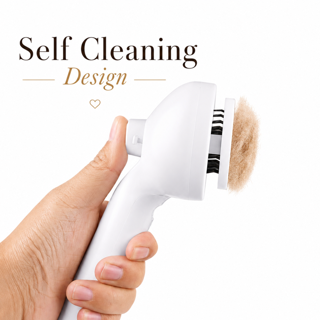 Self-Cleaning Steam Brush