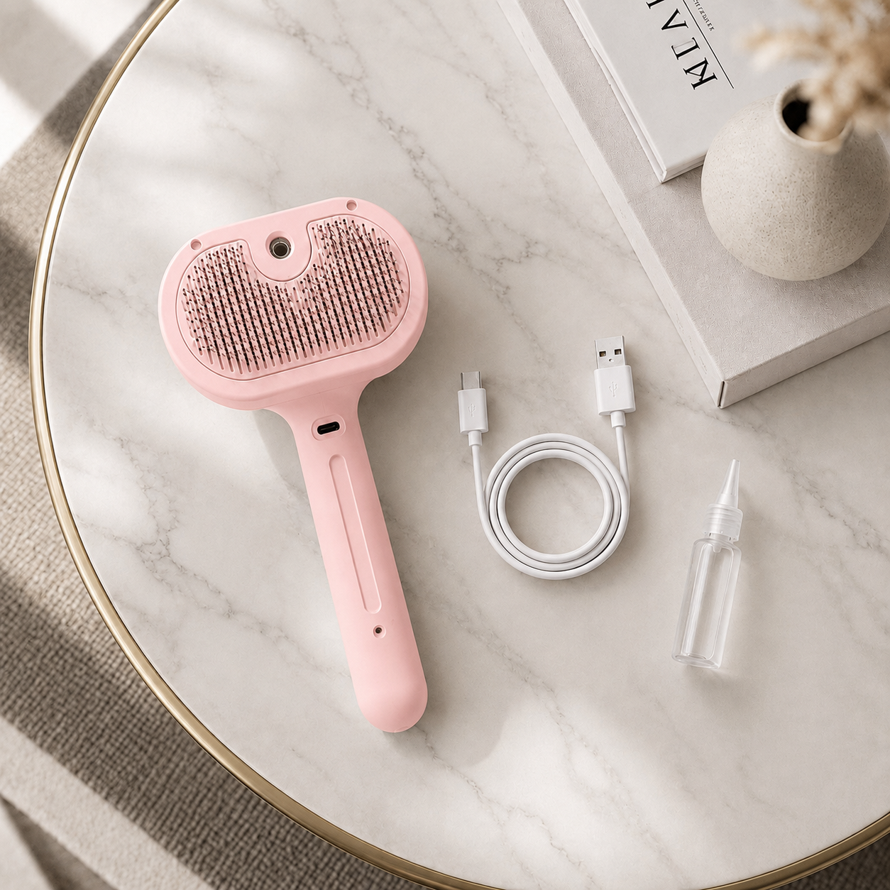 Self-Cleaning Steam Brush