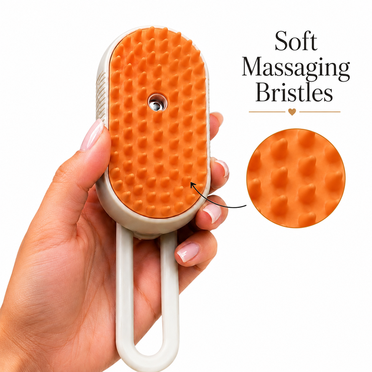 Steam Pet Grooming Brush