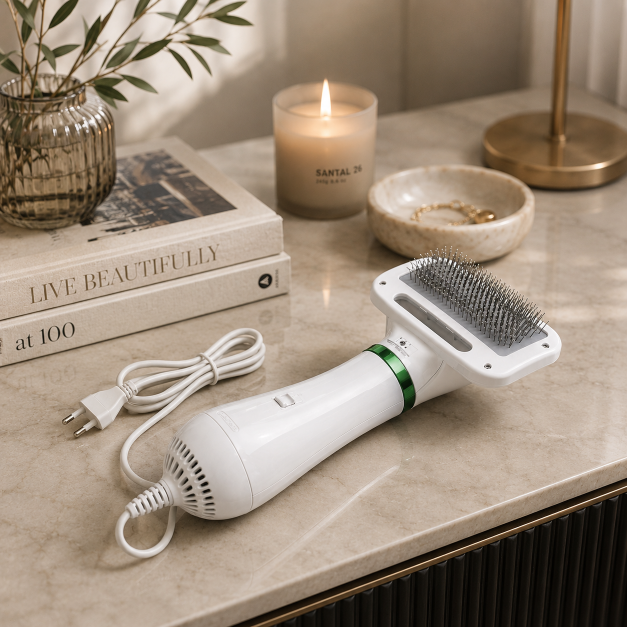 Pet Grooming Dryer & Brush