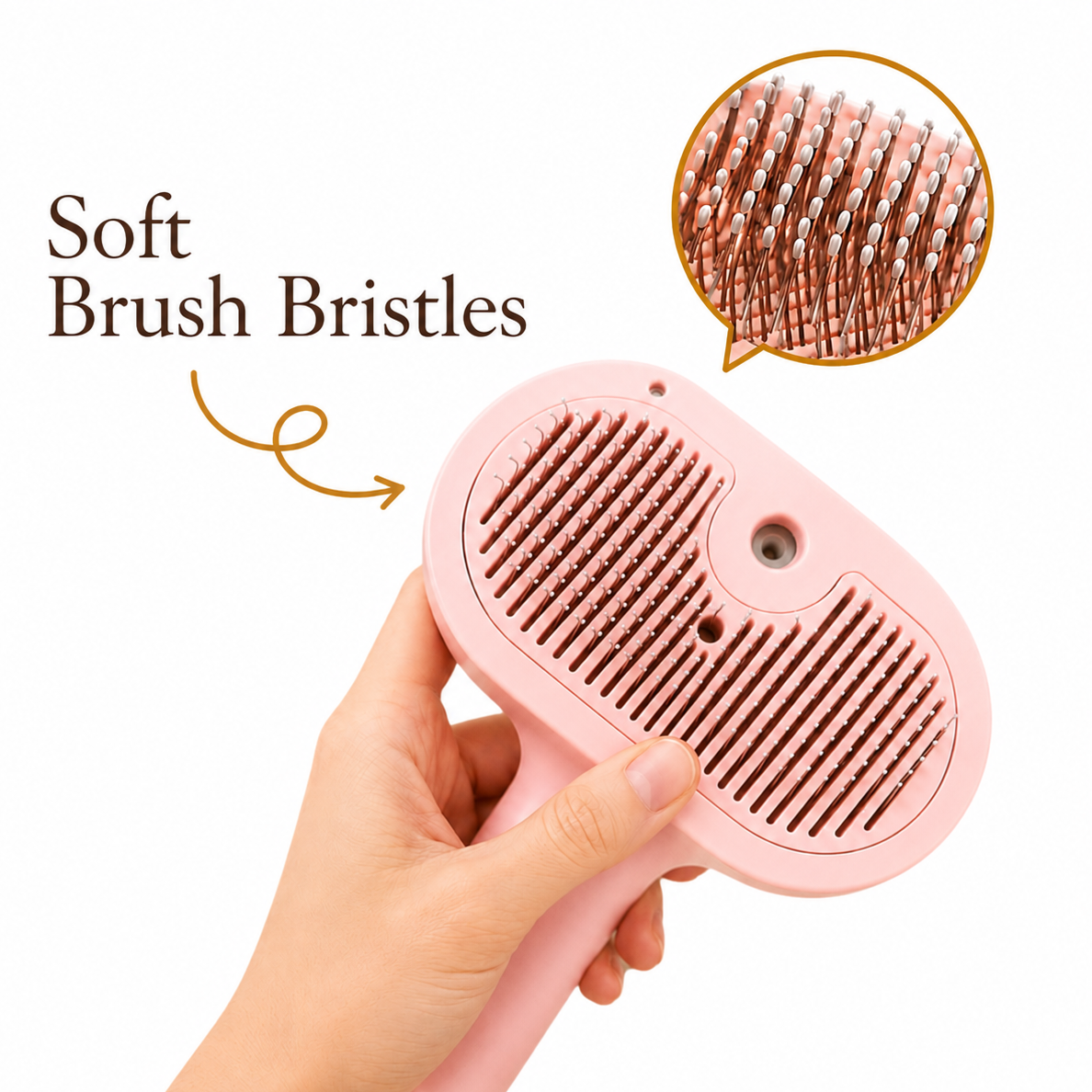 Self-Cleaning Steam Brush