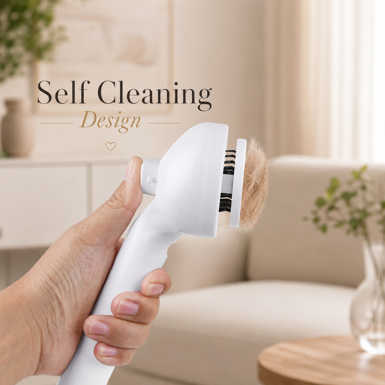 Self-Cleaning Steam Brush